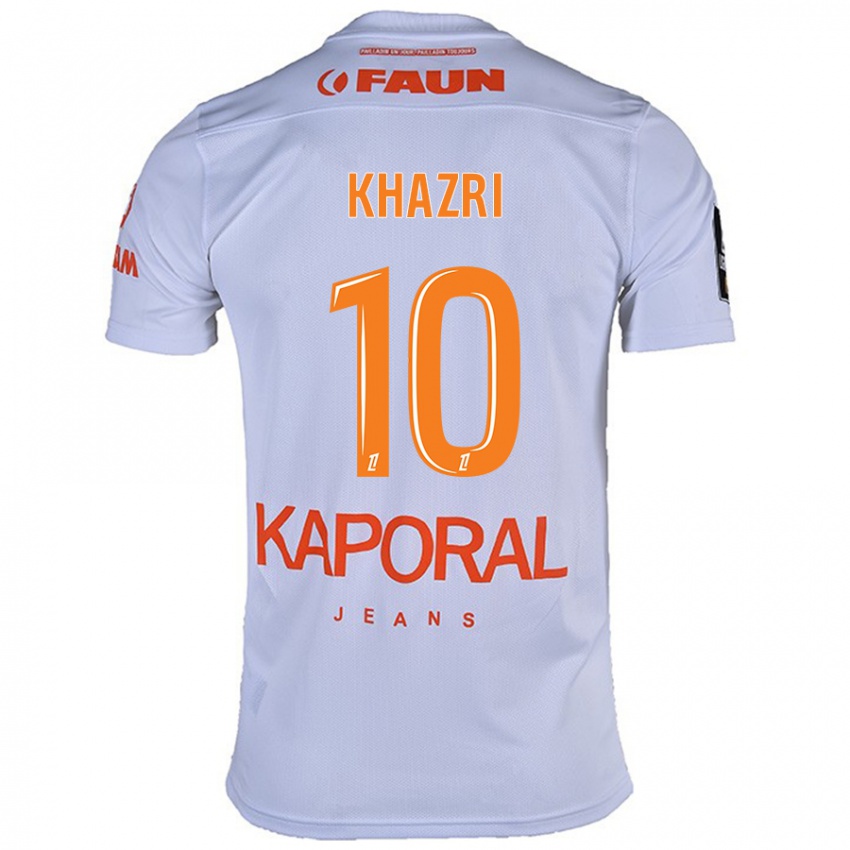 Dětské Wahbi Khazri #10 Bílý Daleko Hráčské Dresy 2024/25 Dres