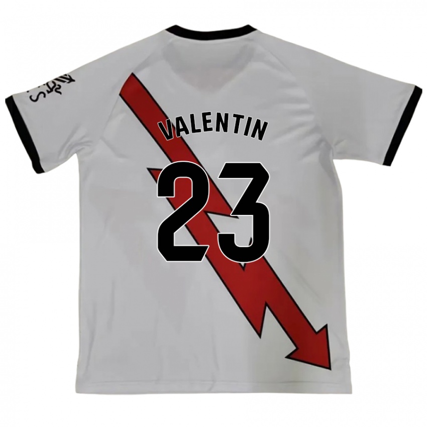 Dětské Óscar Valentín #23 Červený Daleko Hráčské Dresy 2024/25 Dres