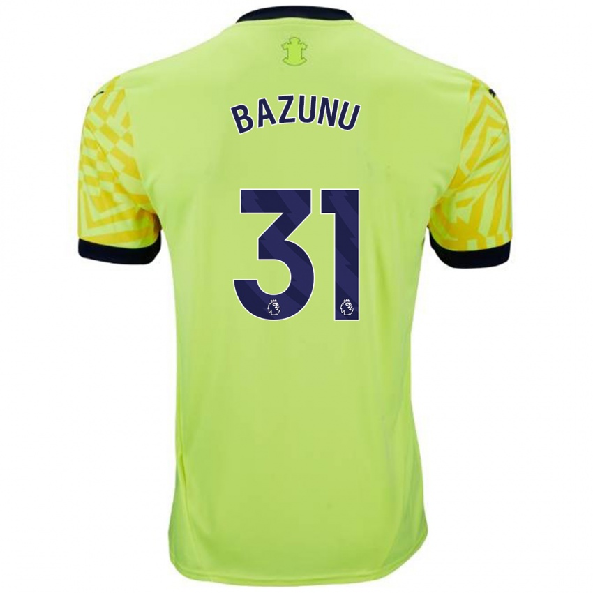 Dětské Gavin Bazunu #31 Žluť Daleko Hráčské Dresy 2024/25 Dres