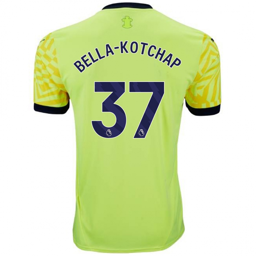 Dětské Armel Bella-Kotchap #37 Žluť Daleko Hráčské Dresy 2024/25 Dres