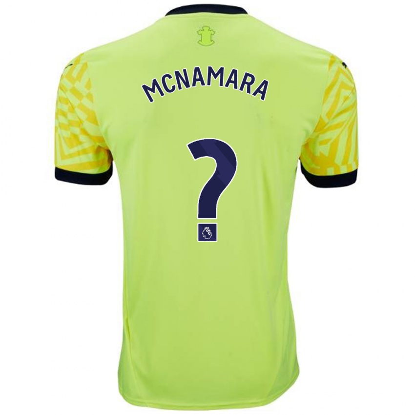 Dětské Josh Mcnamara #0 Žluť Daleko Hráčské Dresy 2024/25 Dres