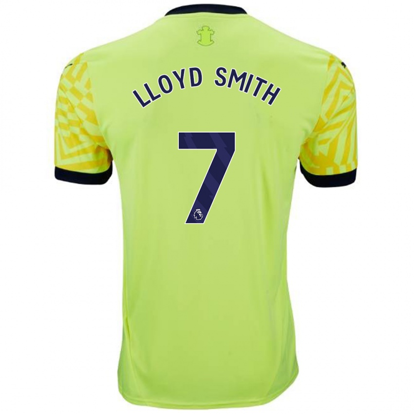 Dětské Lexi Lloyd-Smith #7 Žluť Daleko Hráčské Dresy 2024/25 Dres