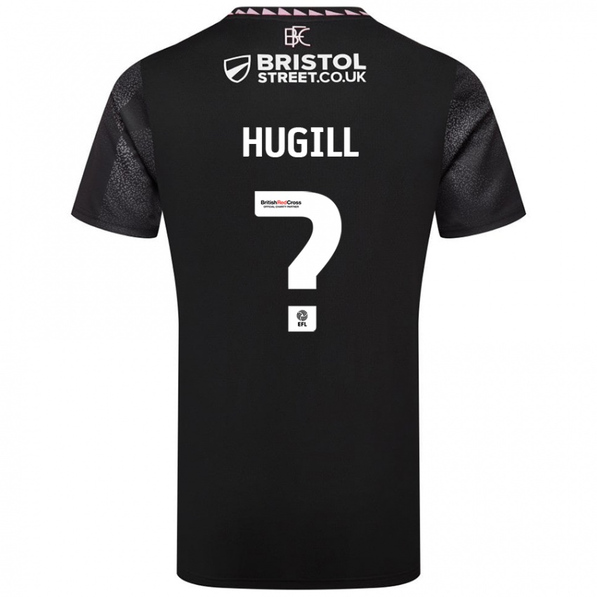 Dětské Will Hugill #0 Černý Daleko Hráčské Dresy 2024/25 Dres