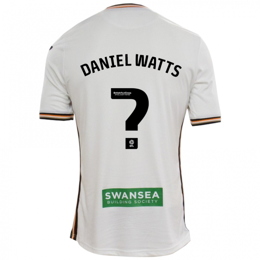 Pánské Daniel Watts #0 Bílý Domů Hráčské Dresy 2024/25 Dres