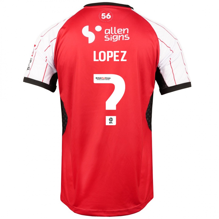 Pánské Jersey Lopez #0 Bílý Domů Hráčské Dresy 2024/25 Dres