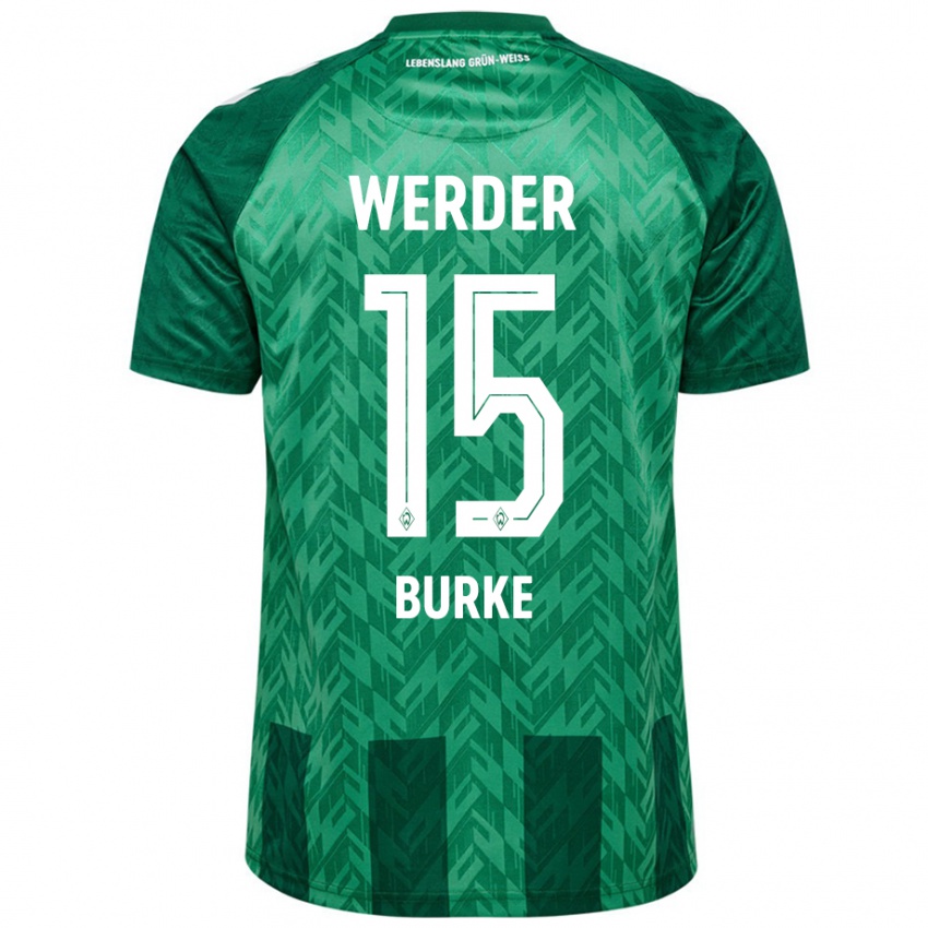 Pánské Oliver Burke #15 Zelený Domů Hráčské Dresy 2024/25 Dres