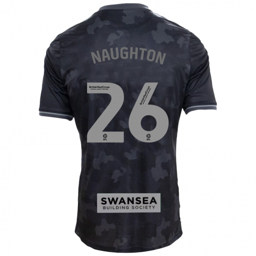 Pánské Kyle Naughton #26 Černý Daleko Hráčské Dresy 2024/25 Dres