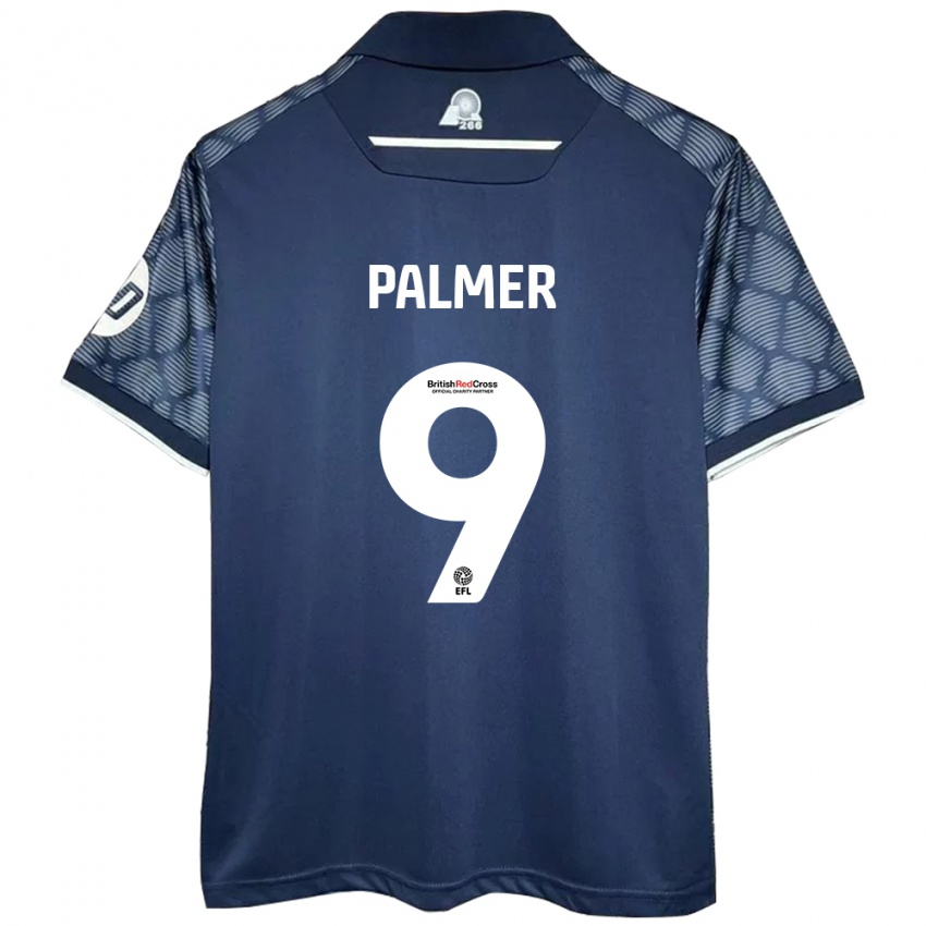 Pánské Ollie Palmer #9 Černý Daleko Hráčské Dresy 2024/25 Dres