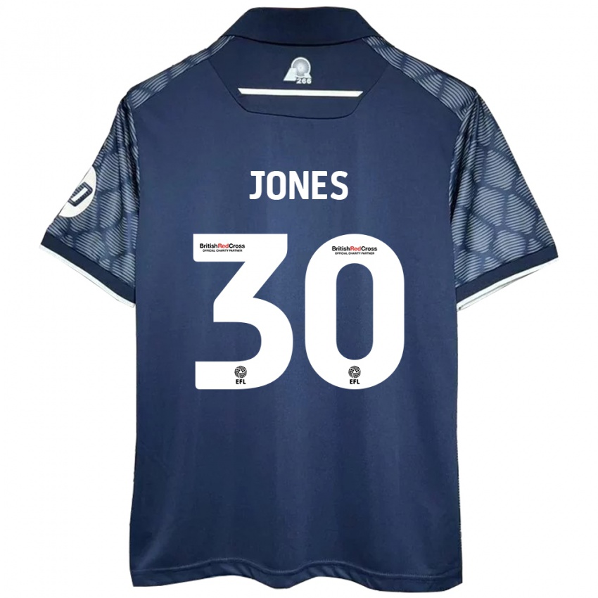 Pánské James Jones #30 Černý Daleko Hráčské Dresy 2024/25 Dres