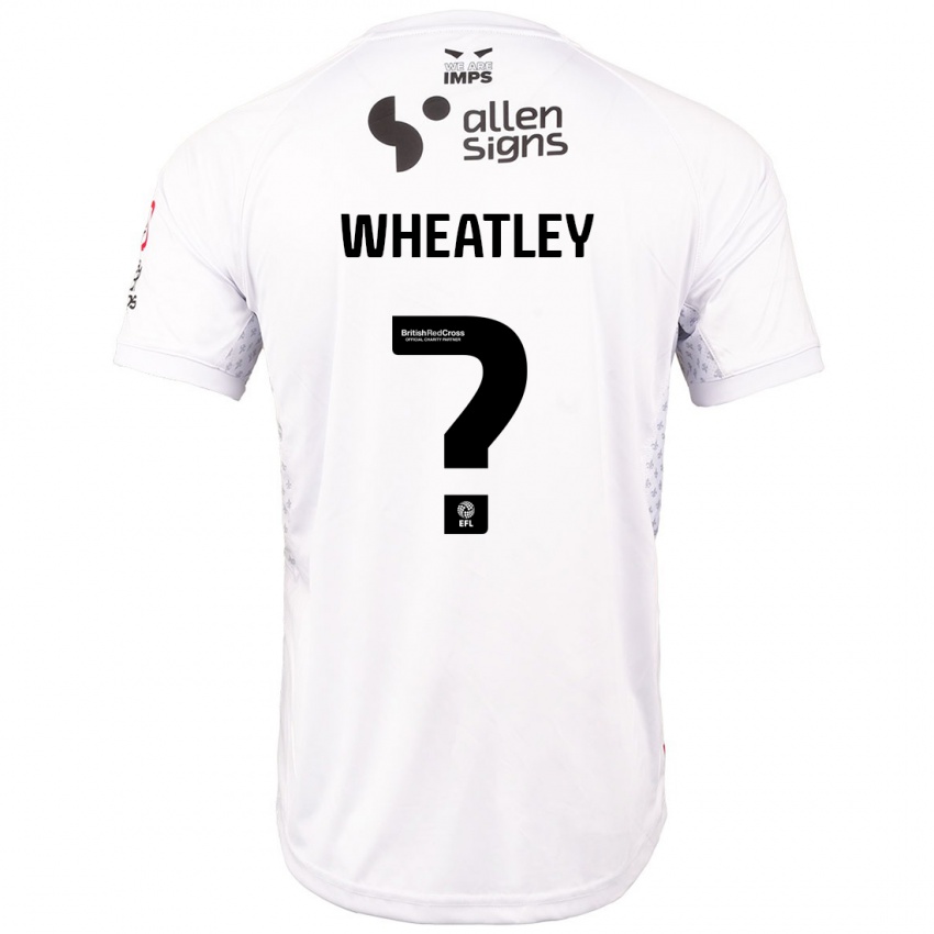 Pánské Kyrell Wheatley #0 Červená Bílá Daleko Hráčské Dresy 2024/25 Dres