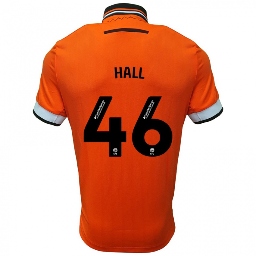 Pánské Jack Hall #46 Oranžová Bílá Daleko Hráčské Dresy 2024/25 Dres