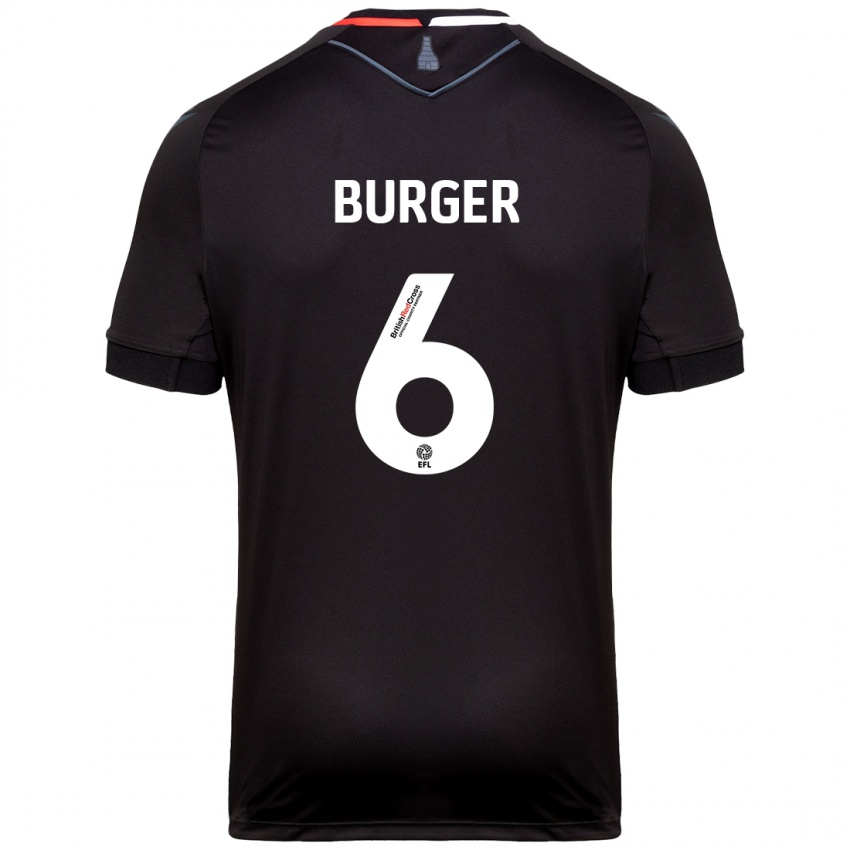 Pánské Wouter Burger #6 Černý Daleko Hráčské Dresy 2024/25 Dres