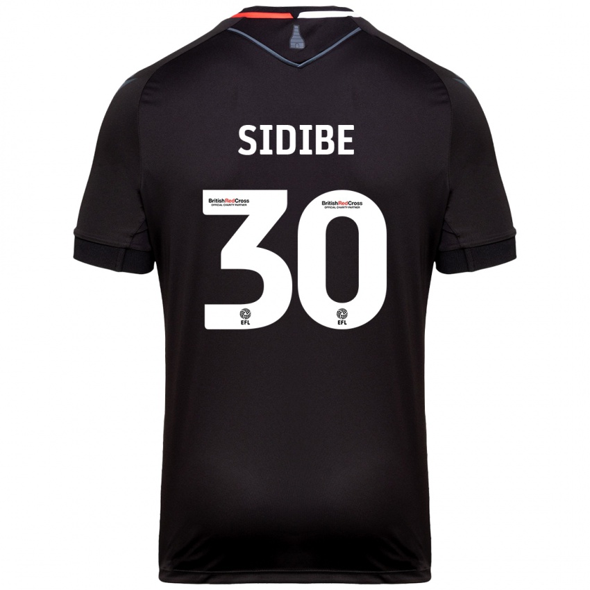 Pánské Souleymane Sidibe #30 Černý Daleko Hráčské Dresy 2024/25 Dres