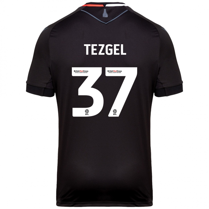 Pánské Emre Tezgel #37 Černý Daleko Hráčské Dresy 2024/25 Dres