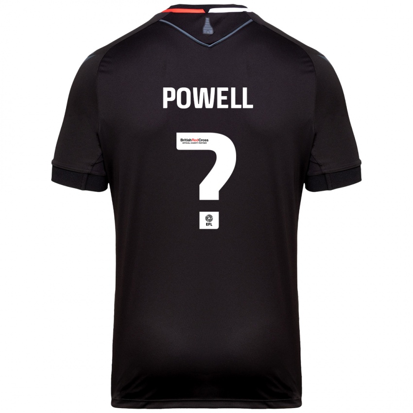 Pánské Owen Powell #0 Černý Daleko Hráčské Dresy 2024/25 Dres