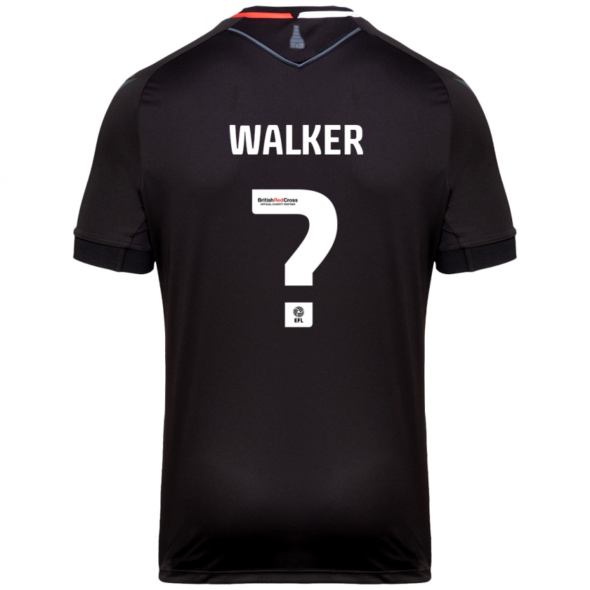 Pánské Lewis Walker #0 Černý Daleko Hráčské Dresy 2024/25 Dres