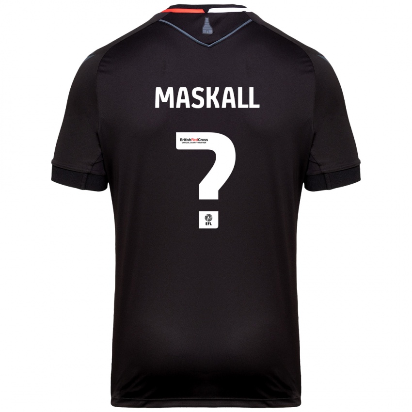 Pánské Josh Maskall #0 Černý Daleko Hráčské Dresy 2024/25 Dres