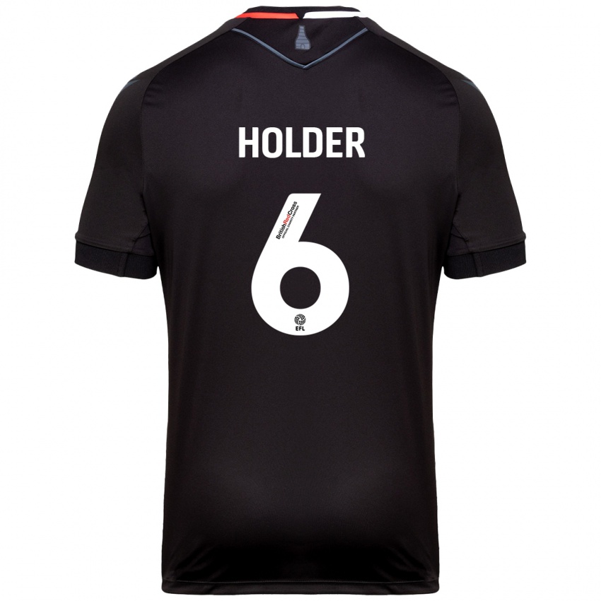 Pánské Molly Holder #6 Černý Daleko Hráčské Dresy 2024/25 Dres