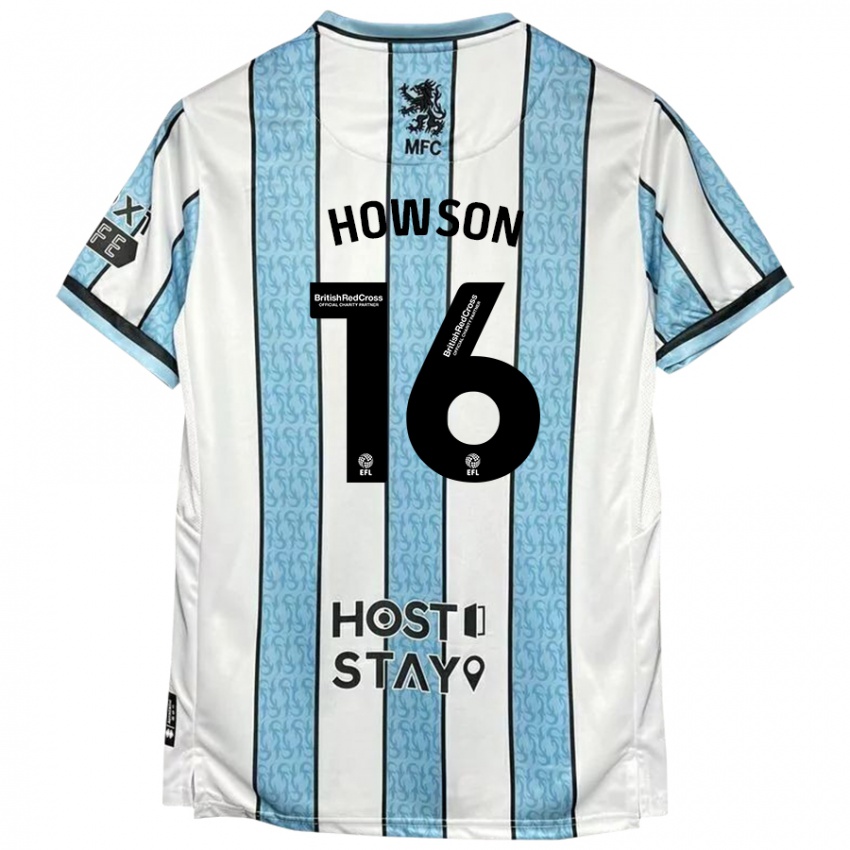 Pánské Jonathan Howson #16 Bílá Modrá Daleko Hráčské Dresy 2024/25 Dres