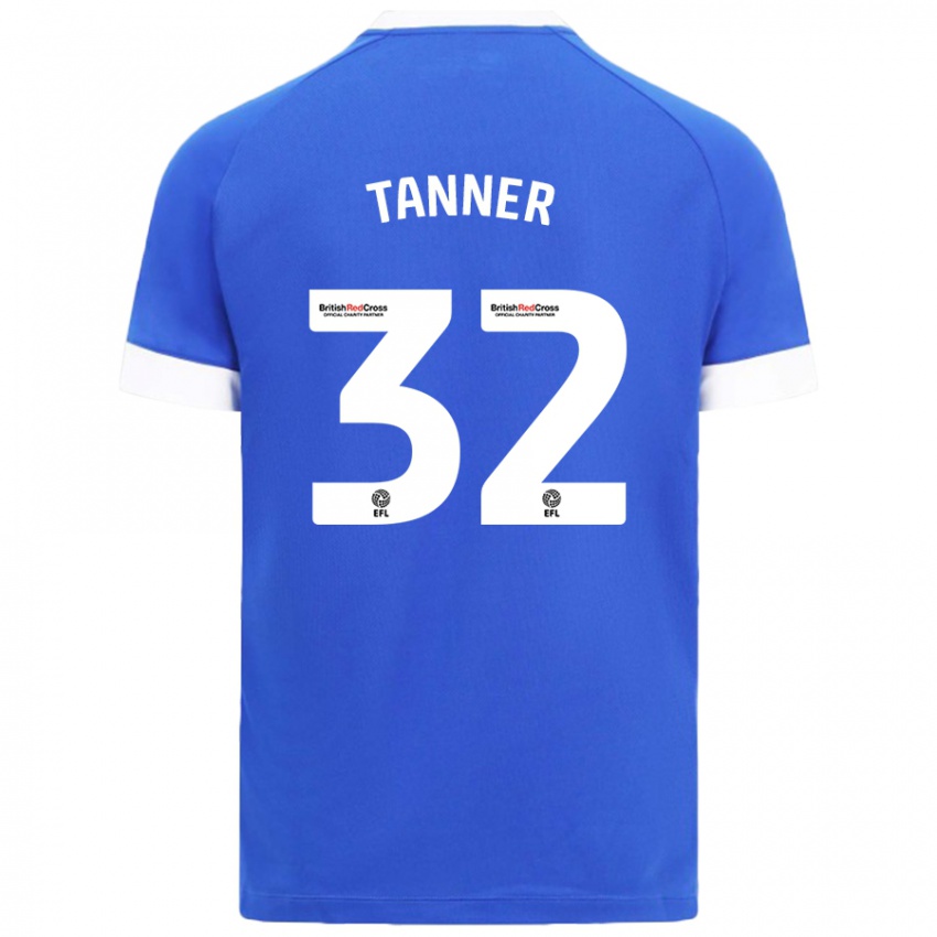 Dámské Ollie Tanner #32 Nebesky Modrá Domů Hráčské Dresy 2024/25 Dres