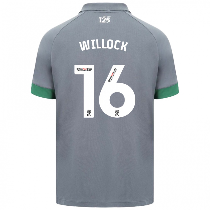 Dámské Chris Willock #16 Tmavě Šedá Daleko Hráčské Dresy 2024/25 Dres