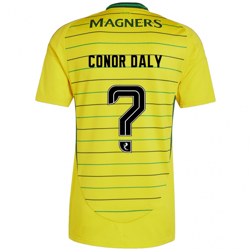 Dámské Conor Daly #0 Žluť Daleko Hráčské Dresy 2024/25 Dres