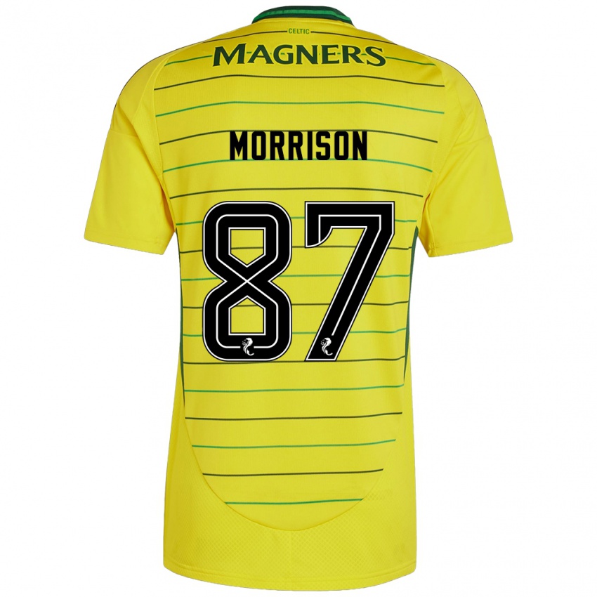 Dámské Joe Morrison #87 Žluť Daleko Hráčské Dresy 2024/25 Dres