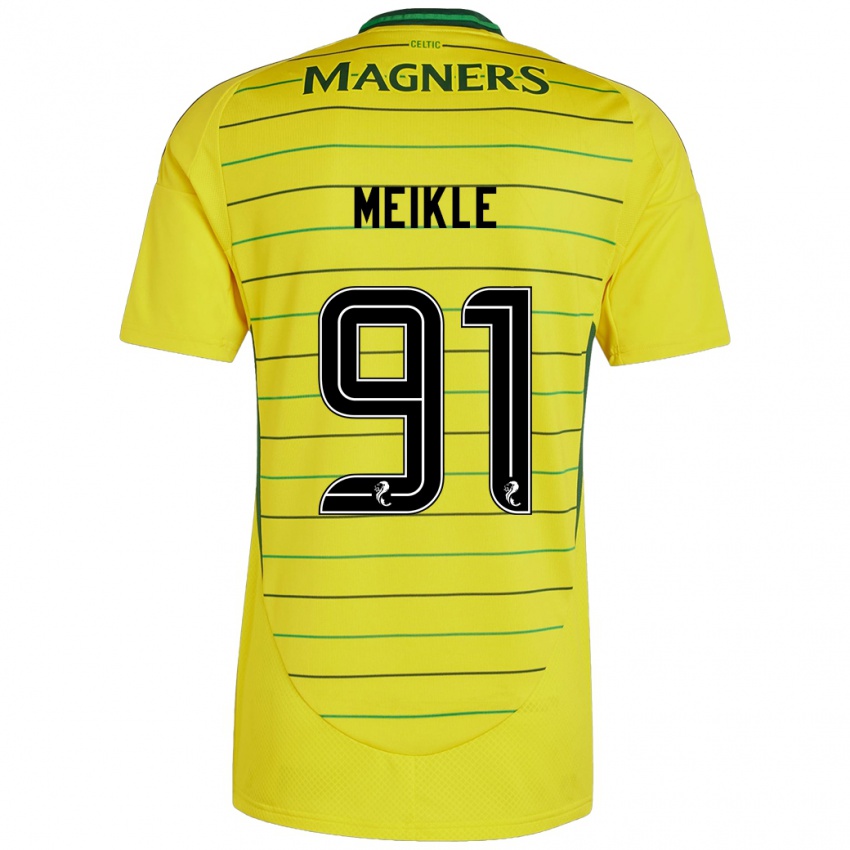 Dámské Jamie Meikle #91 Žluť Daleko Hráčské Dresy 2024/25 Dres