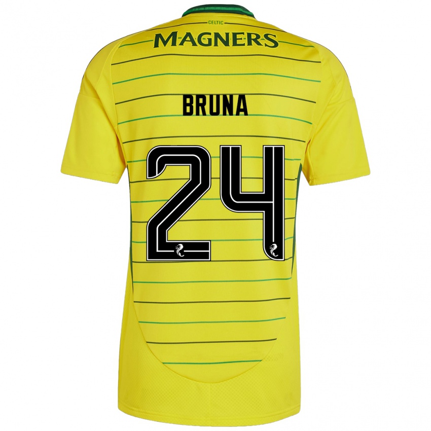 Dámské Bruna Lourenço #24 Žluť Daleko Hráčské Dresy 2024/25 Dres