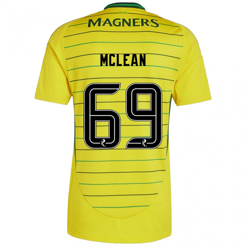 Dámské Kai Mclean #69 Žluť Daleko Hráčské Dresy 2024/25 Dres