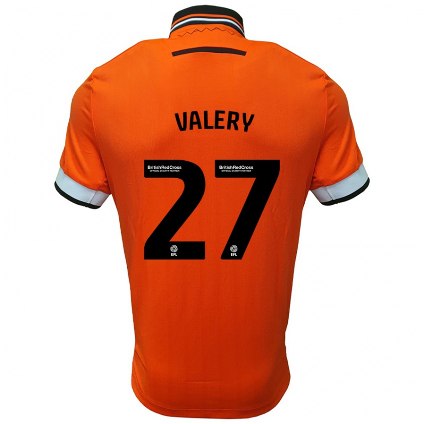 Dámské Yan Valery #27 Oranžová Bílá Daleko Hráčské Dresy 2024/25 Dres