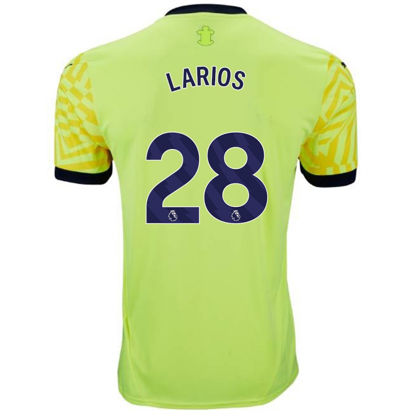 Dámské Juan Larios #28 Žluť Daleko Hráčské Dresy 2024/25 Dres