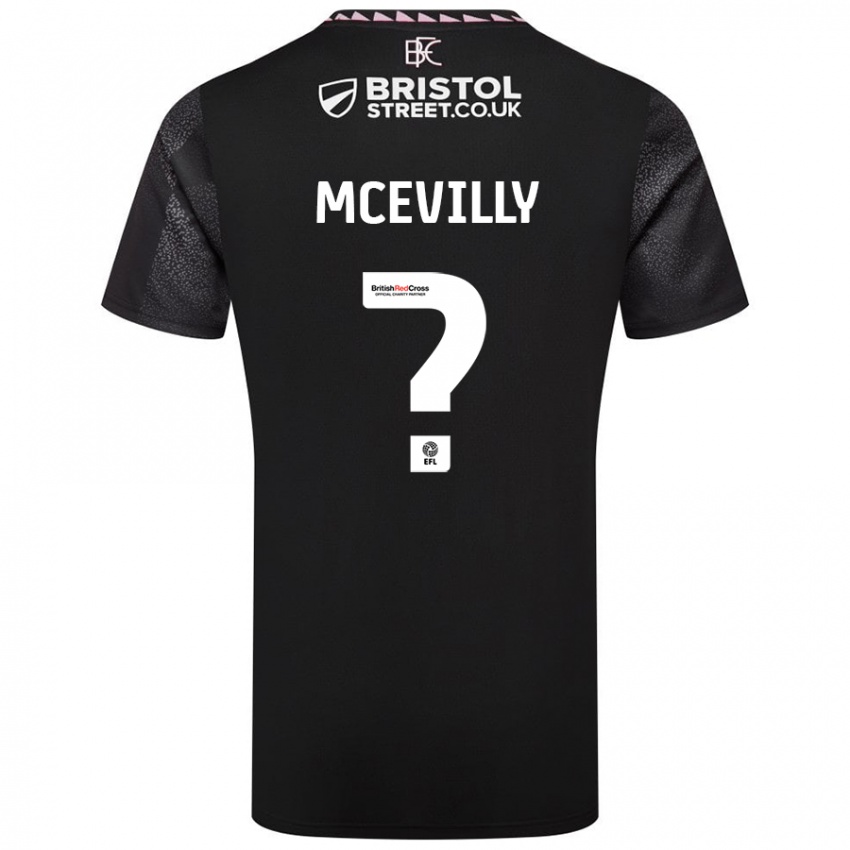 Dámské Jack Mcevilly #0 Černý Daleko Hráčské Dresy 2024/25 Dres