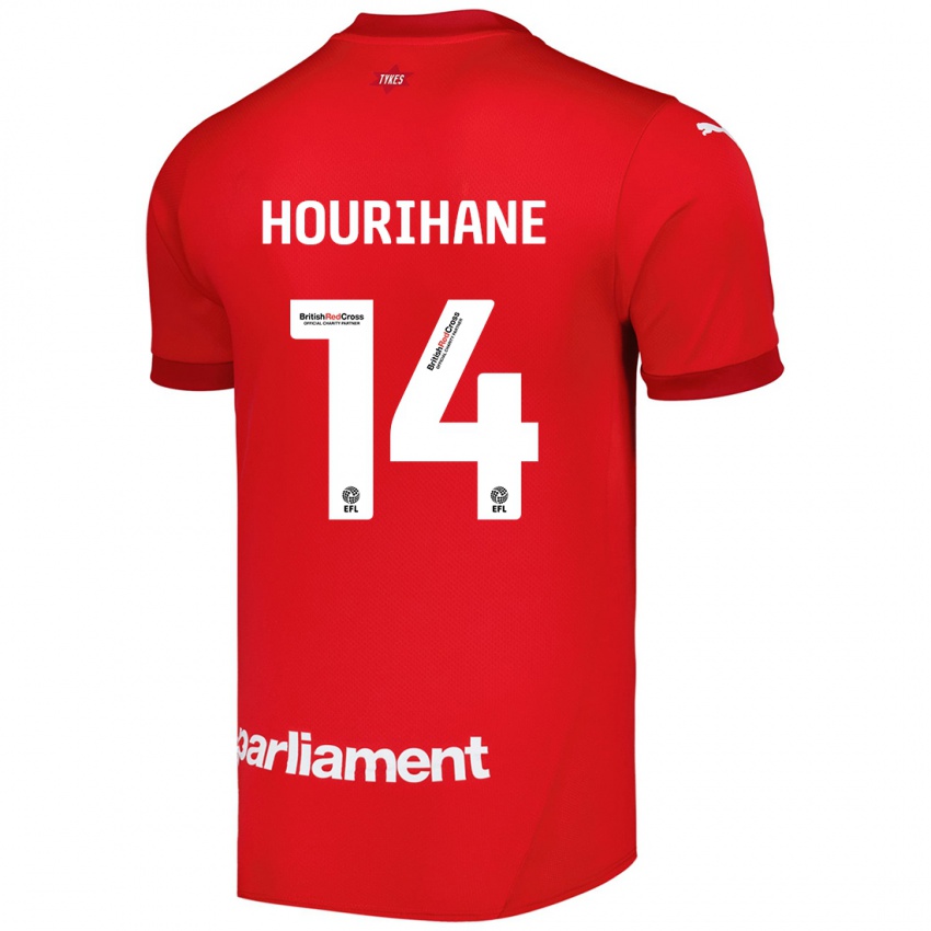 Dětské Conor Hourihane #14 Červený Domů Hráčské Dresy 2024/25 Dres