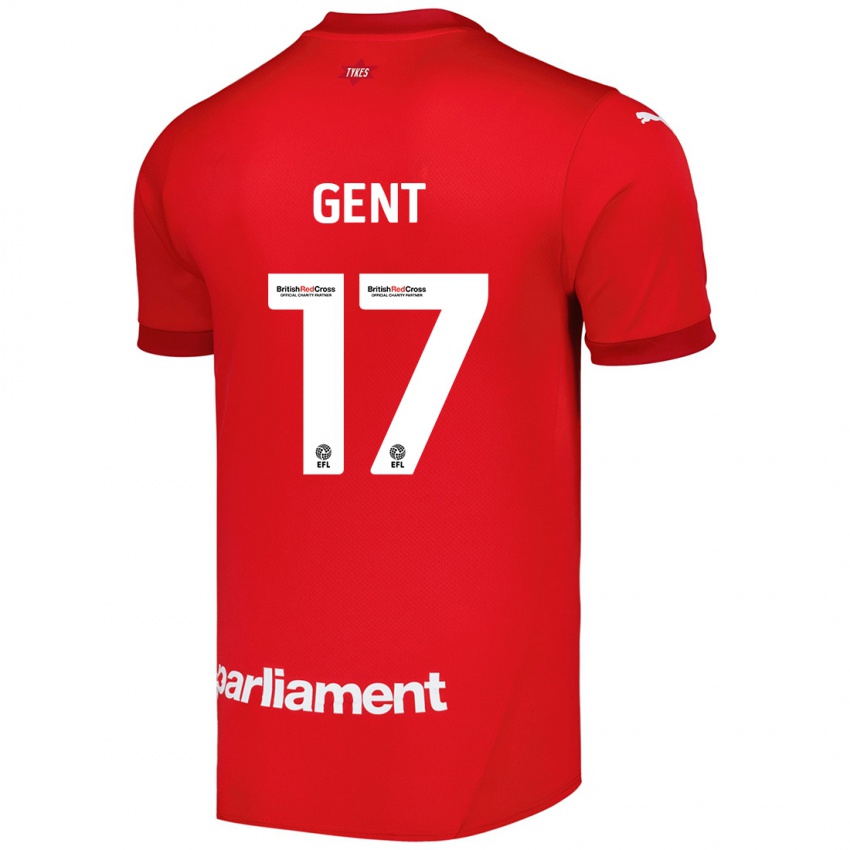 Dětské Georgie Gent #17 Červený Domů Hráčské Dresy 2024/25 Dres