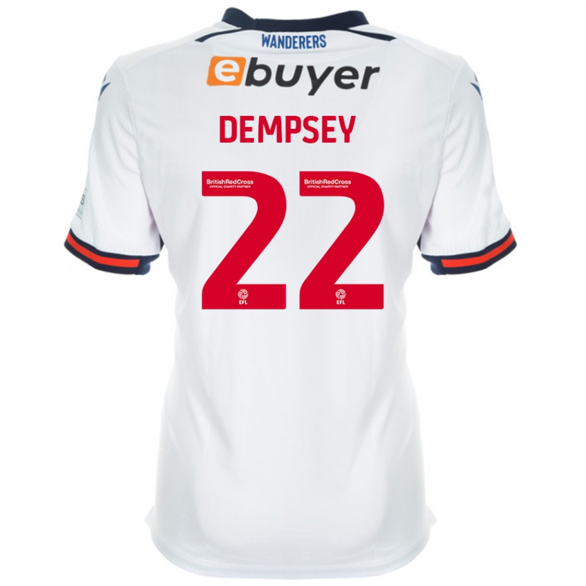 Dětské Kyle Dempsey #22 Bílý Domů Hráčské Dresy 2024/25 Dres