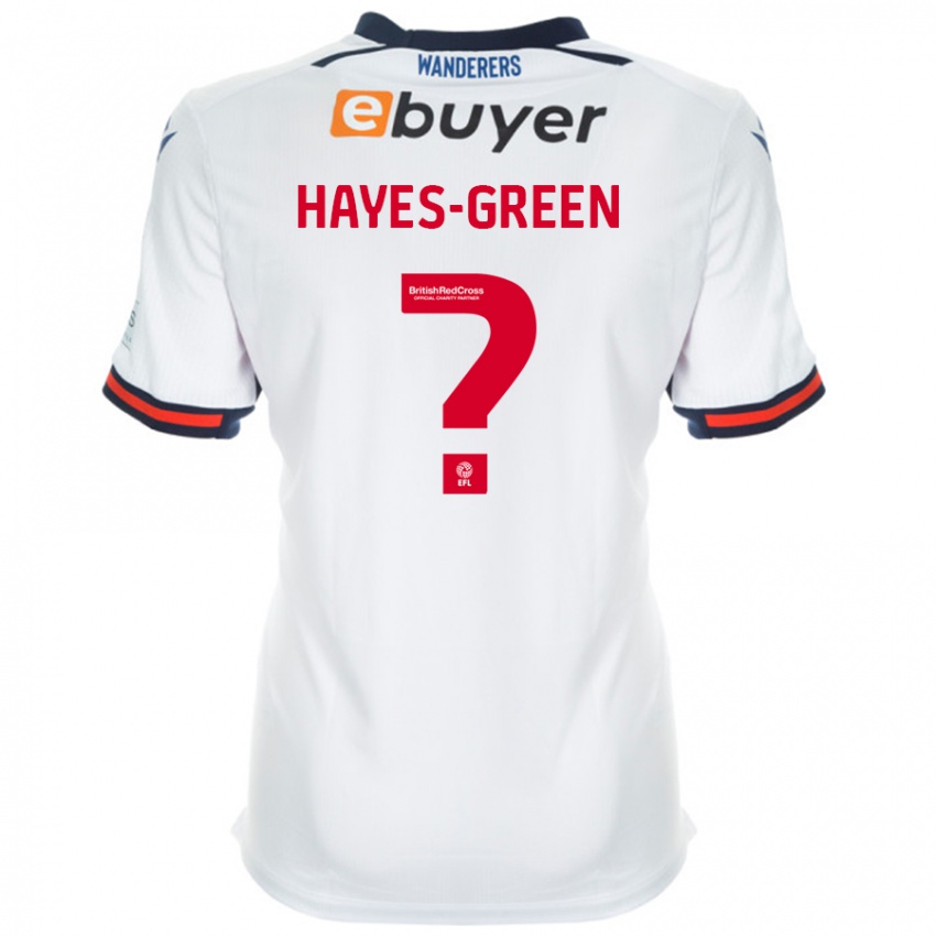 Dětské Charlie Hayes-Green #0 Bílý Domů Hráčské Dresy 2024/25 Dres