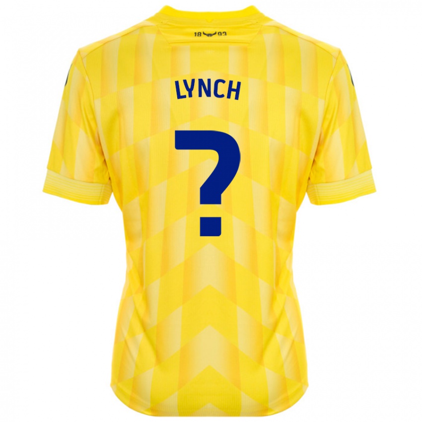 Dětské Bobby Lynch #0 Žluť Domů Hráčské Dresy 2024/25 Dres