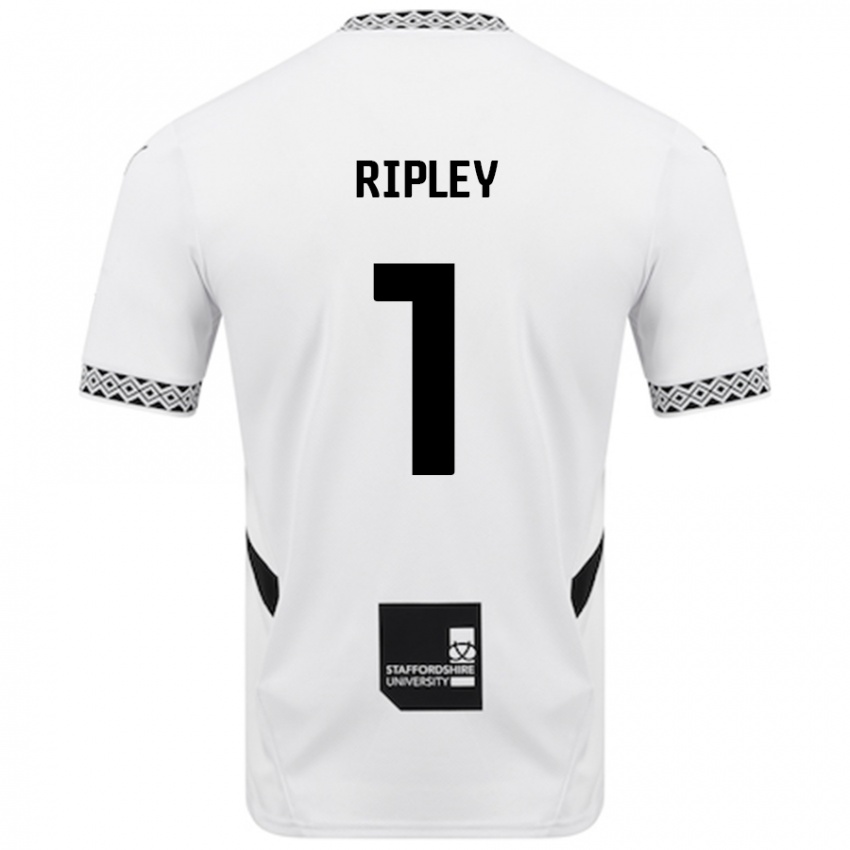 Dětské Connor Ripley #1 Bílý Domů Hráčské Dresy 2024/25 Dres