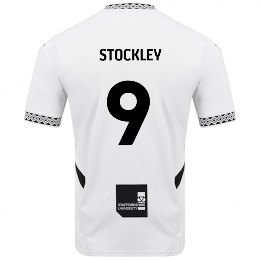 Dětské Jayden Stockley #9 Bílý Domů Hráčské Dresy 2024/25 Dres