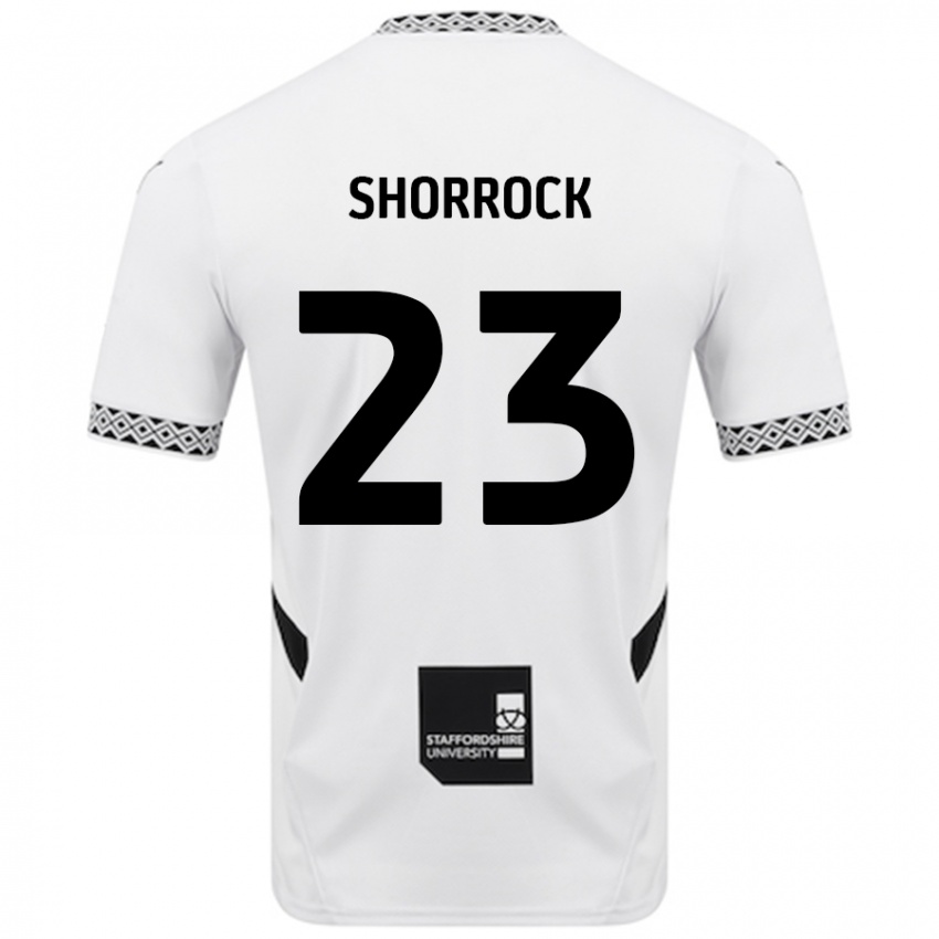 Dětské Jack Shorrock #23 Bílý Domů Hráčské Dresy 2024/25 Dres