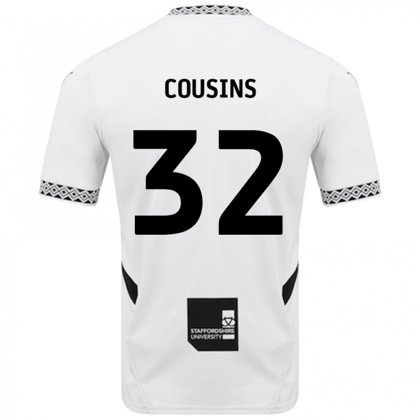 Dětské Logan Cousins #32 Bílý Domů Hráčské Dresy 2024/25 Dres