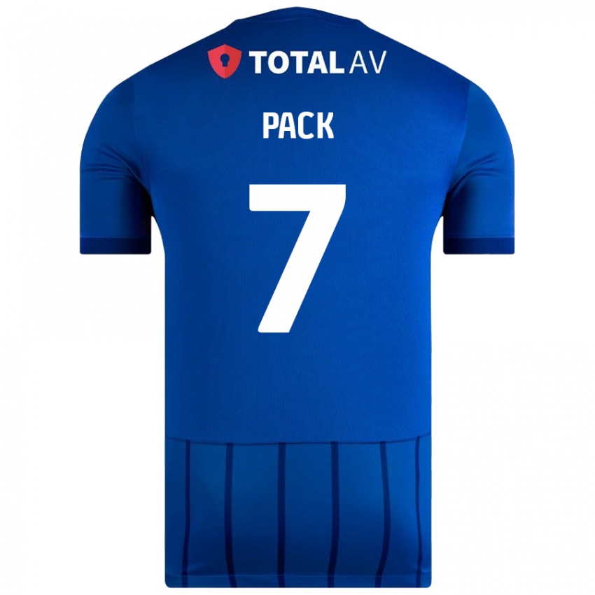 Dětské Marlon Pack #7 Modrý Domů Hráčské Dresy 2024/25 Dres