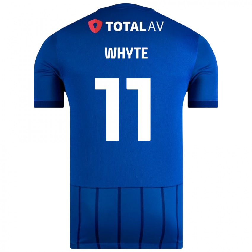 Dětské Gavin Whyte #11 Modrý Domů Hráčské Dresy 2024/25 Dres