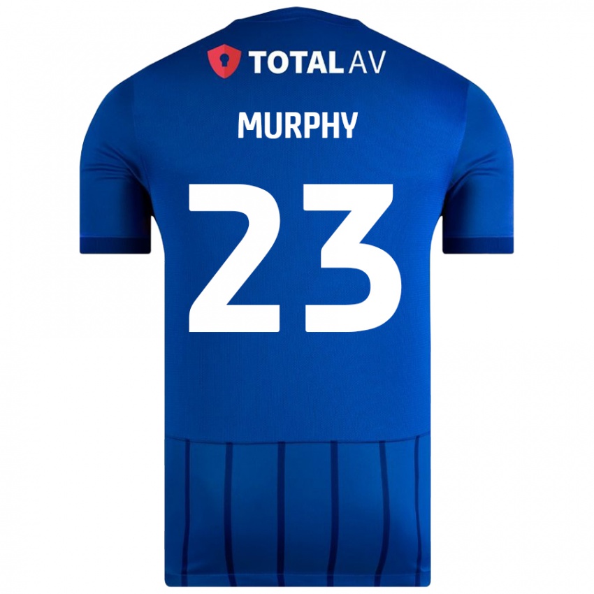 Dětské Josh Murphy #23 Modrý Domů Hráčské Dresy 2024/25 Dres