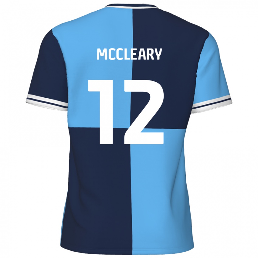 Dětské Garath Mccleary #12 Nebeská Modrá Tmavě Modrá Domů Hráčské Dresy 2024/25 Dres