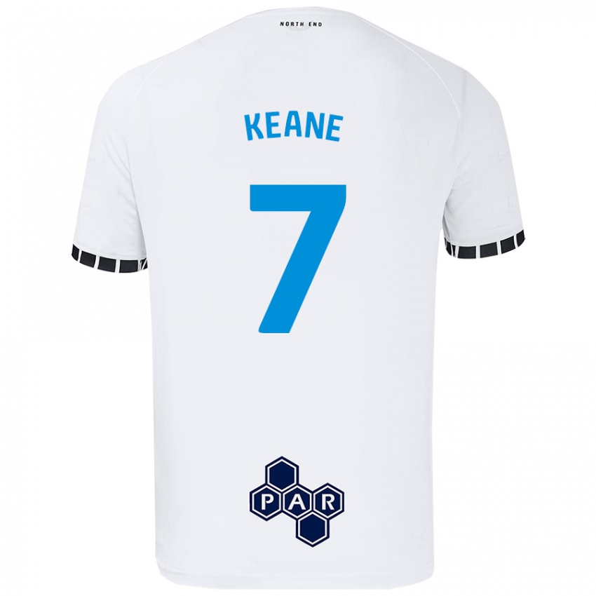 Dětské Will Keane #7 Bílý Domů Hráčské Dresy 2024/25 Dres