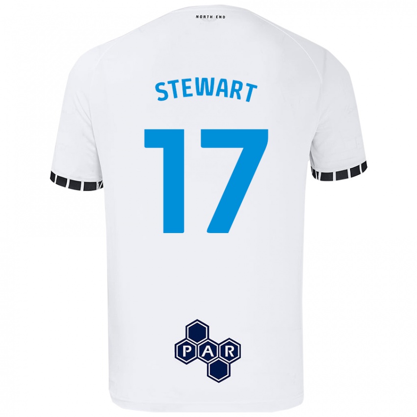 Dětské Layton Stewart #17 Bílý Domů Hráčské Dresy 2024/25 Dres