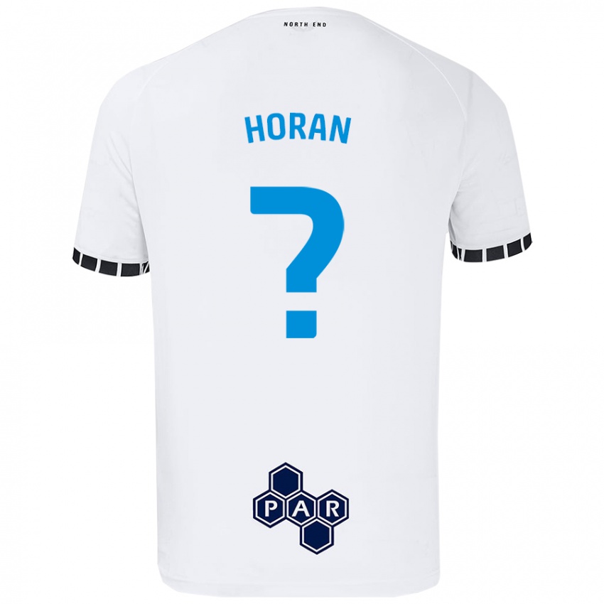 Dětské Ellis Horan #0 Bílý Domů Hráčské Dresy 2024/25 Dres