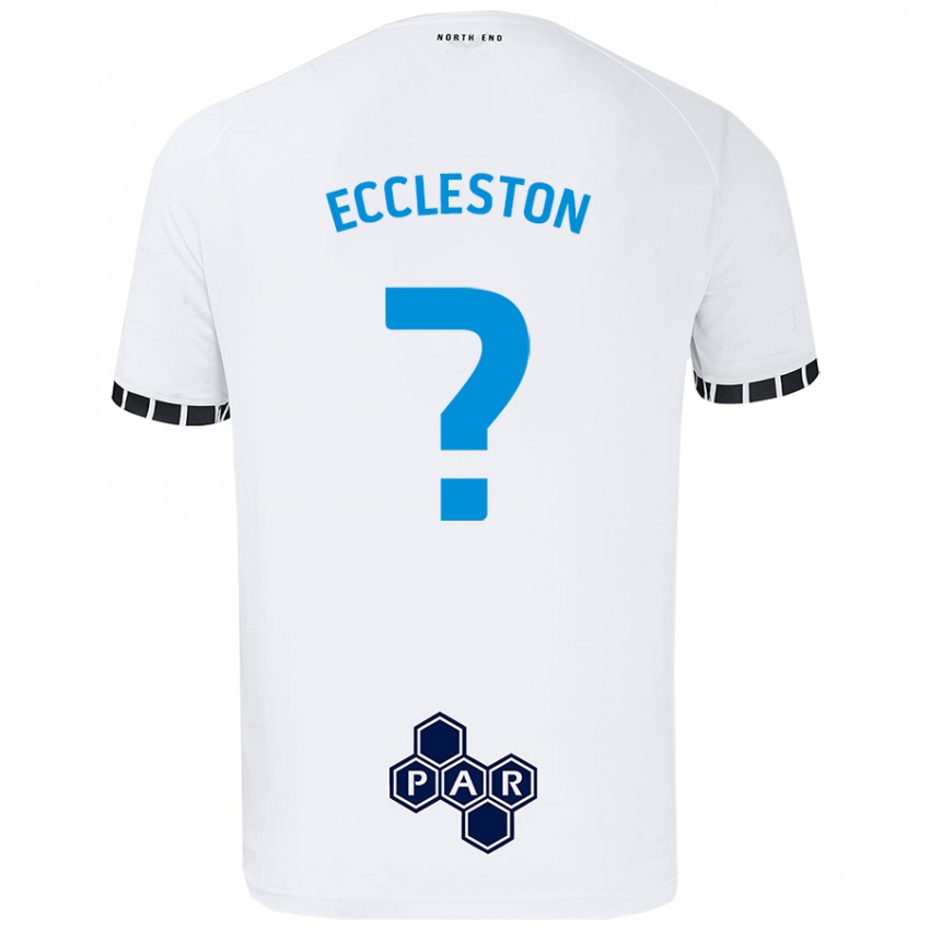 Dětské Ethan Eccleston #0 Bílý Domů Hráčské Dresy 2024/25 Dres